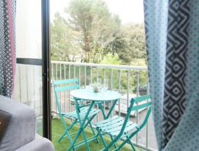 Studio au calme avec balcon Port Olona les Sables 4 personnes